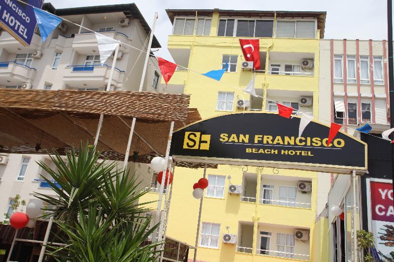 San Francisco Beach Hotel Алания Экстерьер фото